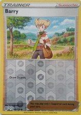 130/172 BARRY REVERSE HOLO BRILLIANT STARS POKEMON CARD