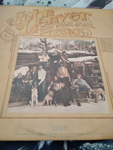 John Denver Back Home Again Vinyl LP 1-0458 - Picture 2 of 4