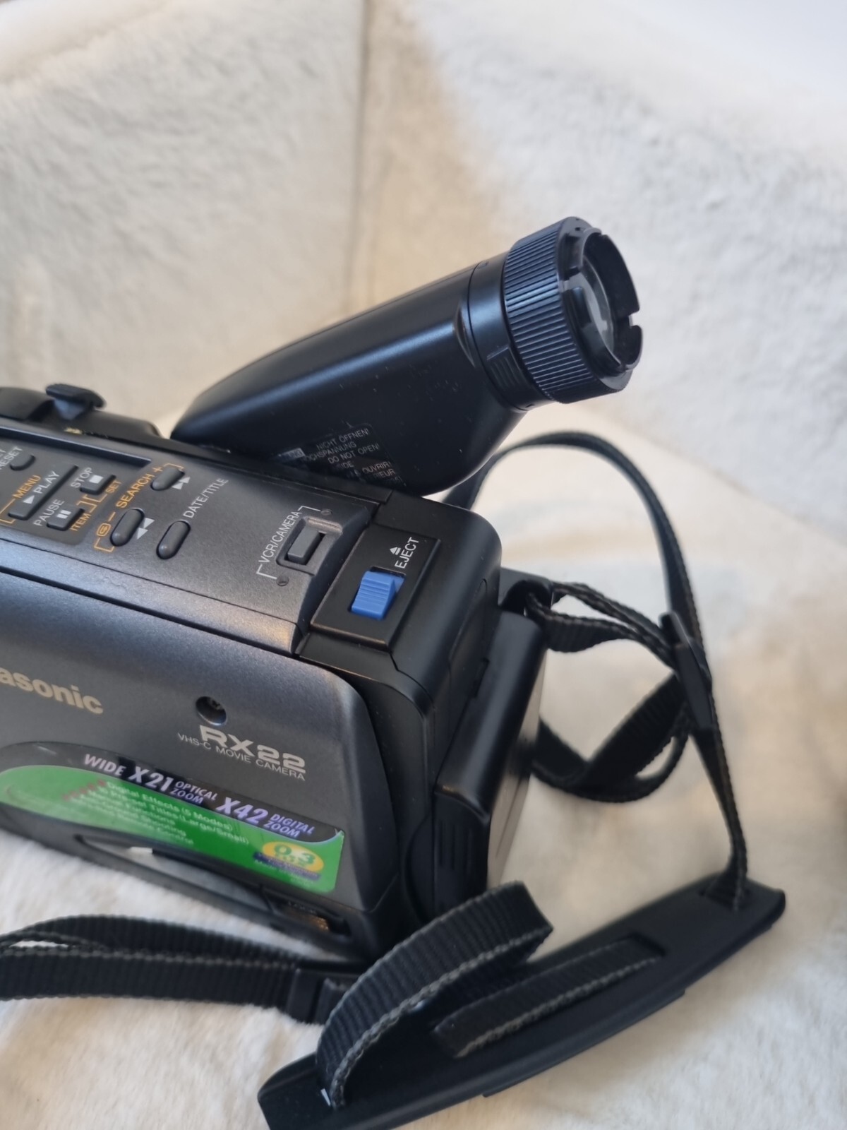 Panasonic NVRX22EN VHSC Movie Camera Slim Palmcorder Spares