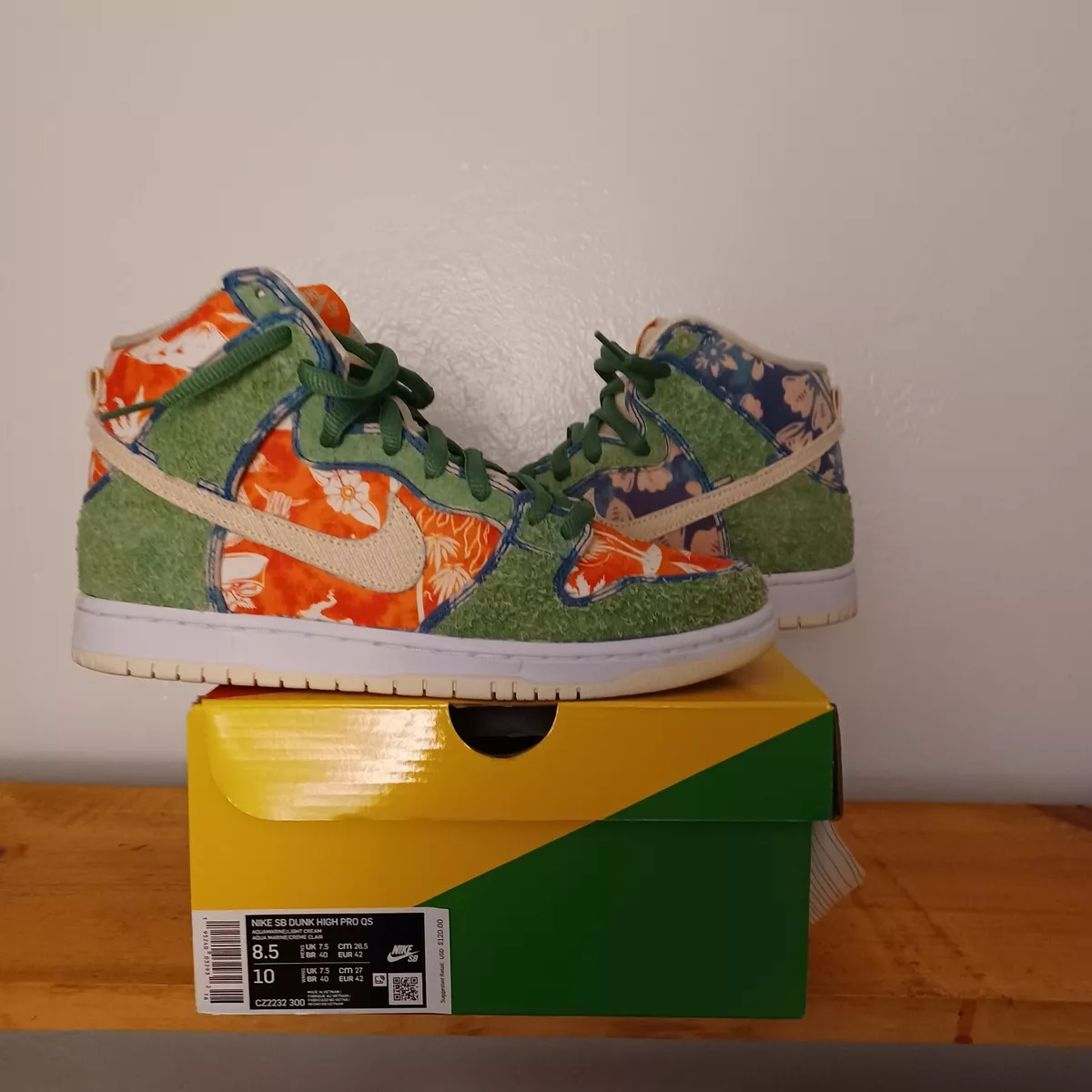 Halvtreds Optimisme Udseende Nike SB Dunk High Pro QS Hawaii | eBay