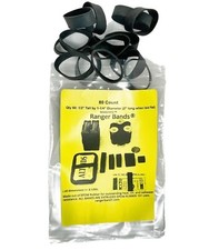 Ranger Bands  80 Count Heavy Duty EPDM Rubber Tactical Bands Survival Gear USA