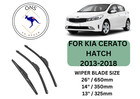 <!--F#f_0-->WIPER BLADES FOR KIA CERATO (HATCH ) 2013-2018 (YD)<!--F/-->