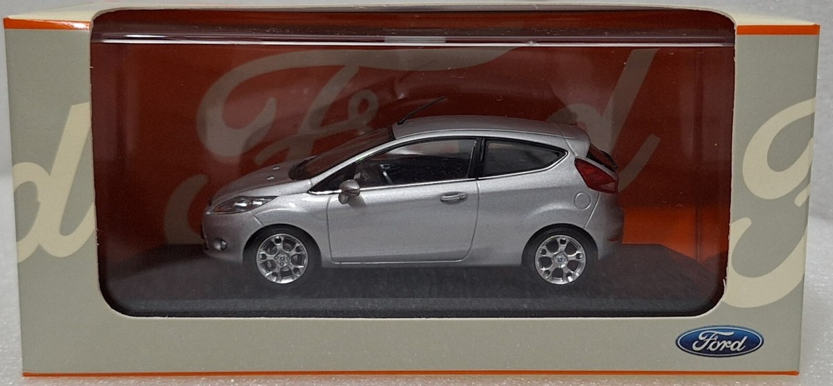 WOW Ford England Fiesta 2008 Silver 1:43 Minichamps Dealer Edition