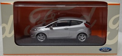 WOW Ford England Fiesta 2008 Silver 1:43 Minichamps Dealer Edition