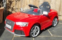 Licensed Audi Rs5 12v Ride On Car 12v Electric Battery With Remote Control - Red Licensed Audi Rs5 12v Ride On Car 12v Electric Battery With Remote Control - Red