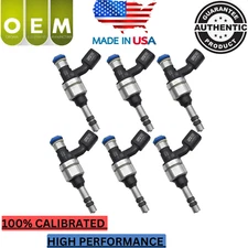 NEW x6 OEM ACDELCO Fuel Injectors for 2010 2011 GMC Terrain 3.0L V6 #12629927