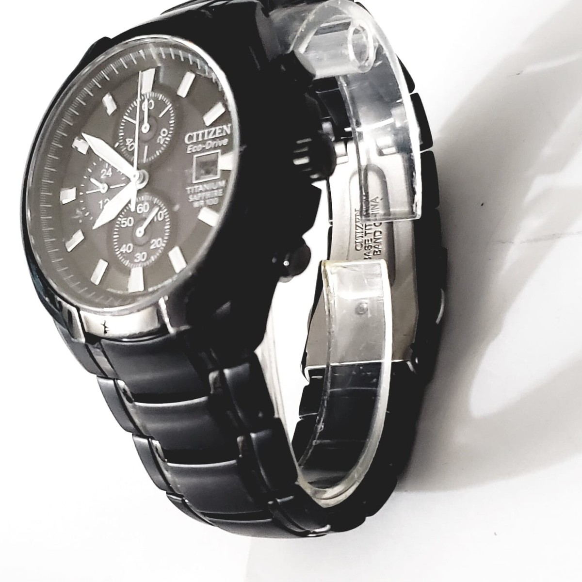B612-S078342 CITIZEN ECO-DRIVE SAPPHIRE CRYSTAL TITANIUM B612-S078342 CITIZEN ECO-DRIVE SAPPHIRE CRYSTAL TITANIUM