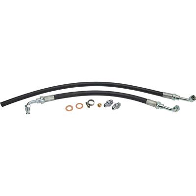 1982-88 T-Bird Steering Rack to GM Pump Power Steering Hose Kit with Adapters