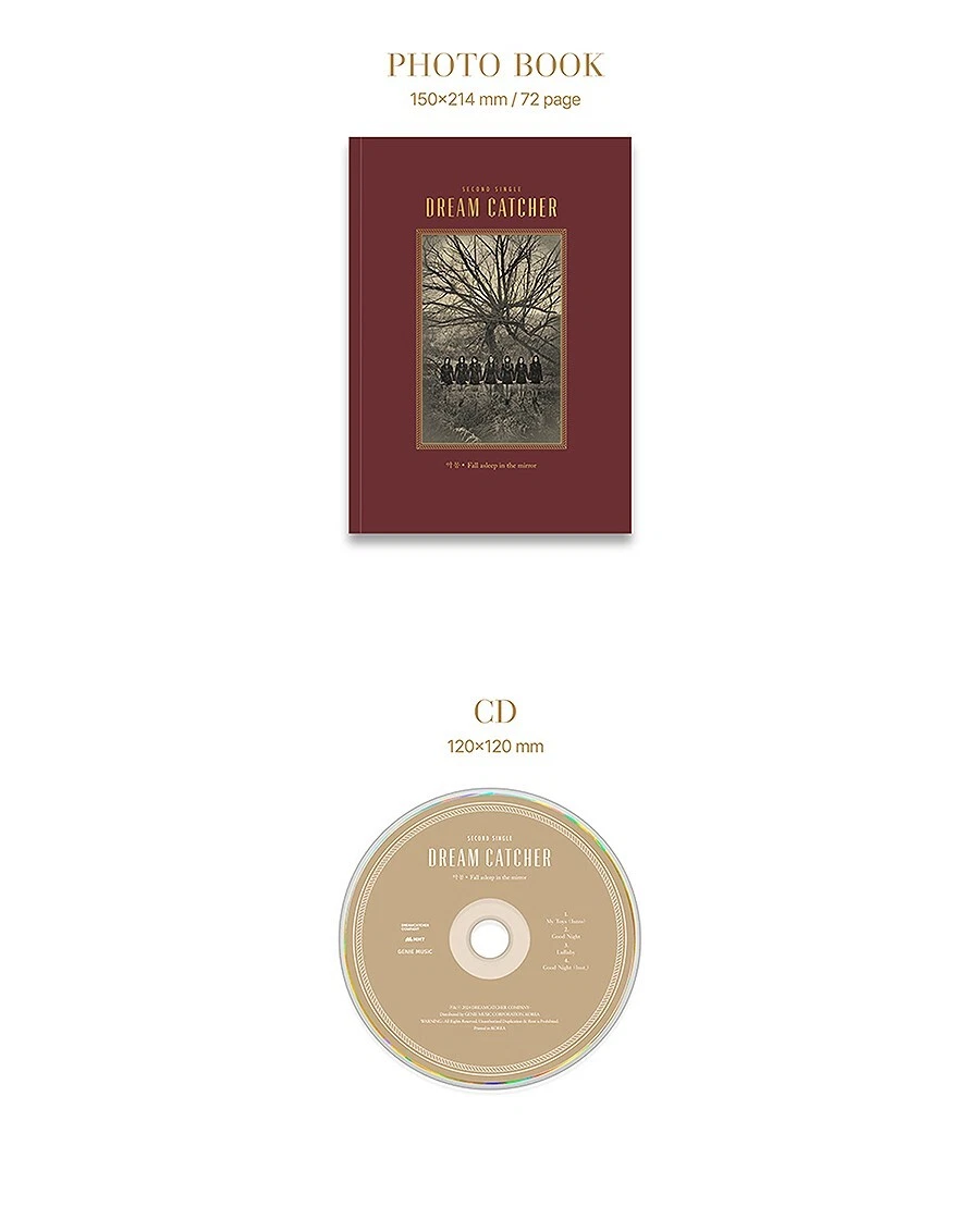 【輸入盤】Ｆａｌｌ　Ａｓｌｅｅｐ　ｉｎ　ｔｈｅ　Ｍｉｒｒｏｒ Unboxing | Dream Catcher Mini Album Vol. 2 - Fall Asleep in