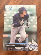 Josh Lowe Tampa Bay Rays 2017 Bowman Chrome BCP176 ROOKIE