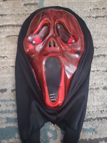 1pc Classic Scary Ghost Face Head Mask For Scream, Eva Material