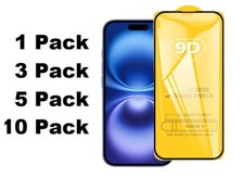 Full Coverage Edge to Edge Tempered Glass Screen Protector for iPhone 15