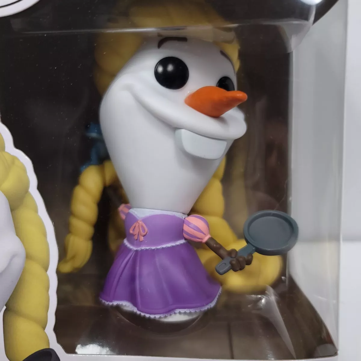 Funko Pop! Disney: Frozen - Olaf As Rapunzel - la Reine des Neiges -  Exclusivité  - Figurine en Vinyle à Collectionner - Idée de Cadeau 