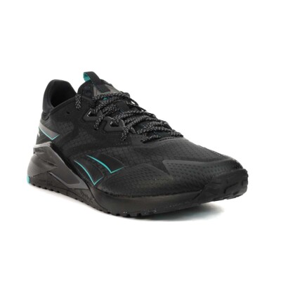 Reebok Women's Nano X2 TR Adventure Black Aqua Training Shoes GY2118  New Size 9