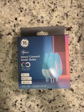 GE Cync Direct Connect Smart Bulbs 40W LED B11 Pack Of 5 Bulbs