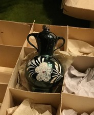 Alter  Christbaumschmuck Weihnachtsschmuck  ausgefallene Kanne Kaffeekanne 169