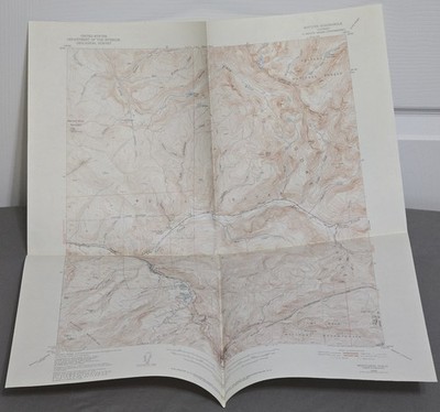 Minturn Quadrangle Colorado 1950 Topo Map USGS 15 Minute Topographic Vintage