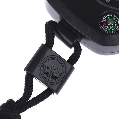 Waterproof Digital LCD Chronograph Timer Counter Stopwatch Alarm with Strap.  ON