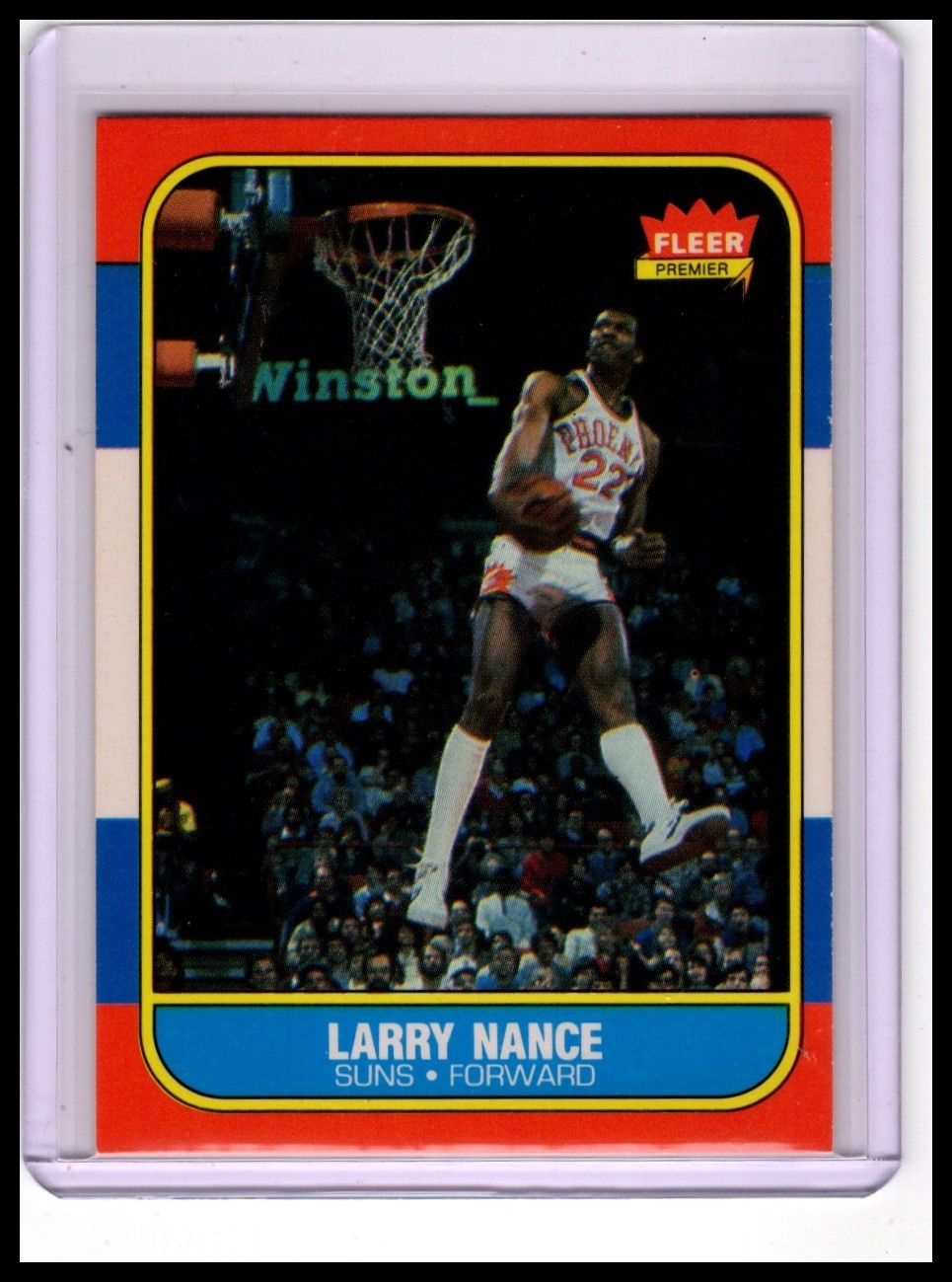 1986-87 Fleer #78 Larry Nance