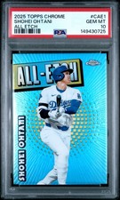 149430725 Shohei Ohtani 2025 Topps Chrome #CAE-1 All-Etch PSA 10