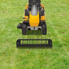 32" Spike Lawn Aerator Tow Behind Rolling Tractor Soil Penetrator Mower Hitch UK