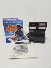 Polaroid One Step Flash 600 Instant Film Camera