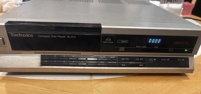 Vintage Technics Compact Disc Player CD SL-PJ1 1985 Japan For