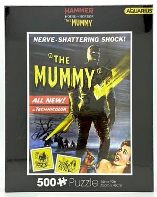 The Mummy Jigsaw Puzzle Hammer  500 Pieces - Aquarius - New