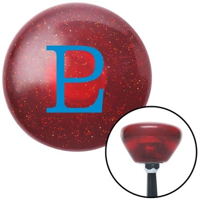 Blue Pluto Red Retro Metal Flake Shift Knob w/ M16x1.5 Insert Shifter Auto Brody