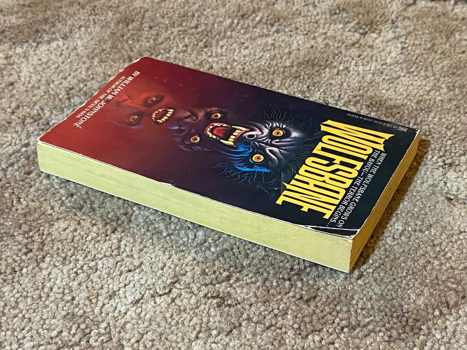 WOLFSBANE William W. Johnstone 1982 ZEBRA BOOKS Paperback; Horror, Terror Foto 4 de 4