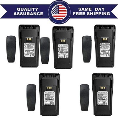 Battery NNTN4497 For Motorola CP200D DEP450 PR400 CP200 Radios Li-ion 2250mAh