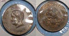 1954 MEXICO 5 CENTAVOS HIGH GRADE #MX6-15