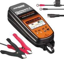 Moose Optimate 2 Duo Battery Charger Tender Maintainer 12V Motorcycle ATV UTV