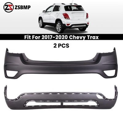 For 2017-2020 Chevy Trax Rear Bumper Cover Assembly Kit Upper&Lower 42537688