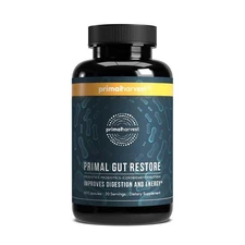 Primal Harvest Gut Restore – Pre, Pro & Postbiotics for Digestion, Immunity, 60C