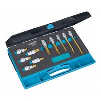 Hazet Schraubendreher-SteckschlüSseleinsatz-Satz 990/10 Vierkant Hohl 12,5 Mm