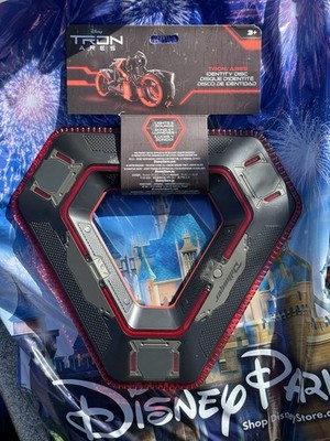 Tron Ares IDENTITY DISC 2025 Disney Parks Exclusive! In Hand! Brand New with Tab
