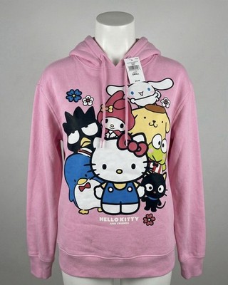 Hybrid Apparel Hello Kitty & Friends Pink Pullover Hoodie Size S