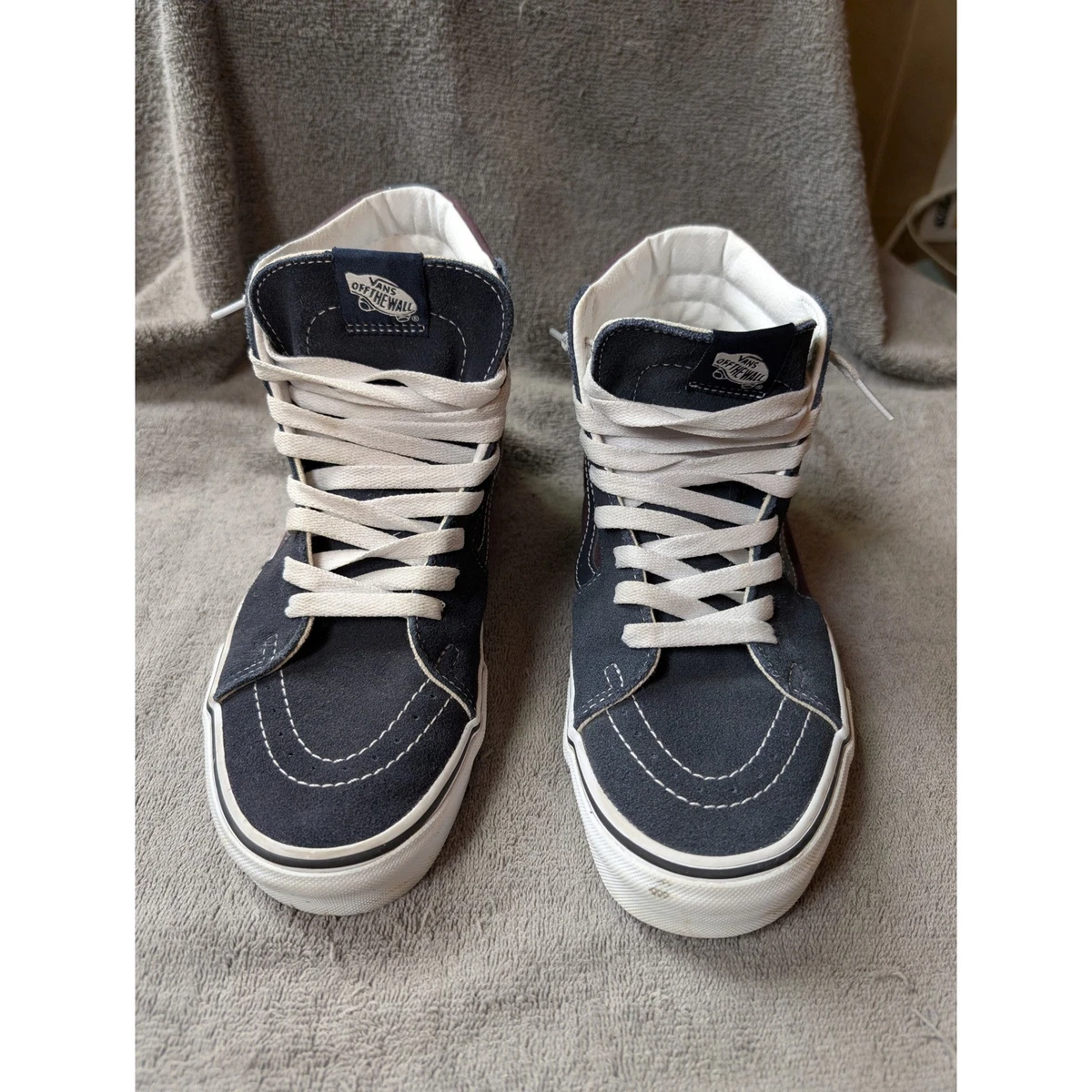 VANS Sk8-Hi High Blue for Sale | Authenticity Guaranteed | eBay