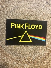 VTG STICKER DECAL 90S SHOW CONCERT PROMO RARE VINYL Pink Floyd Dark Side Moon