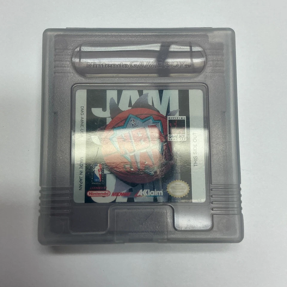 NBA Jam (Nintendo Game Boy, 1994) in case Tested and Working! - Image 3 of 4