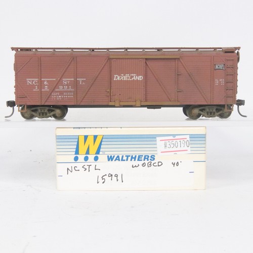 Carro de carga de madera Walthers HO Weathered North Carolina & St Louis NC&STL #15991 40’ | Condition: Used