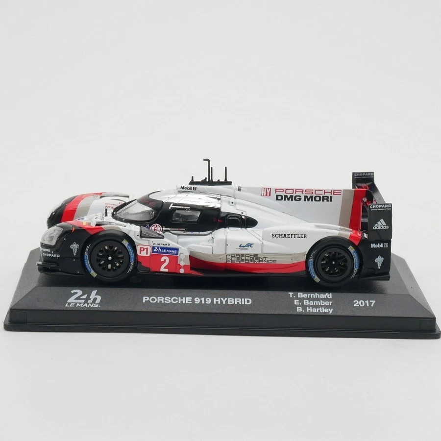 ixo 1:43 PORSCHE 919 HYBRID 2017 24h LeMans Diecast Car Model Metal Toy Vehicle Foto 2 de 4