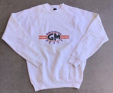 Vintage GM Parts Sweatshirt Large 80s 90s Made In The USA General Motors NOS