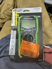 Commercial Electric 600 V True RMS Manual-Ranging Digital Multimeter 1011112432