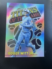 2026 Topps Series 1 Titans Of The Game #TOG-16 Bobby Witt Jr Royals
