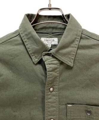 KADOYA KADOYA MOTO WORK SHIRT green 6580 | eBay