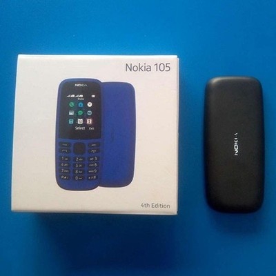 Nokia 105 2293531 - 4MB - Schwarz (Ohne Simlock) (Dual SIM)