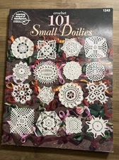 Crochet 101 Small Doilies Vintage 1997 Patterns American School Of Needlework