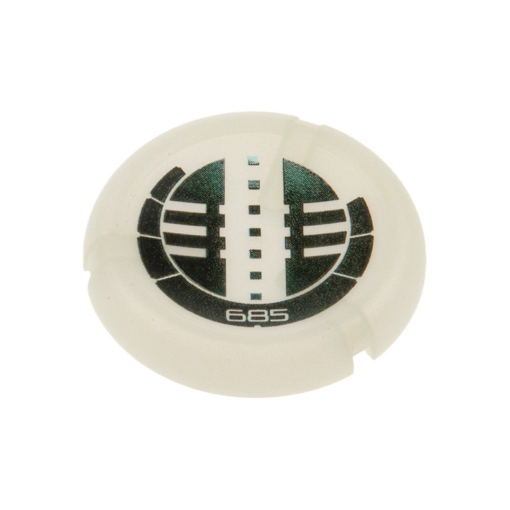 1X Lego Bionicle Kanoka Disk 5X5 Onu-Metru 685 Glow In The Dark 32171PB115